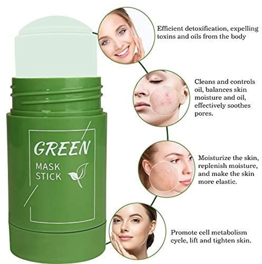 Green face Mask