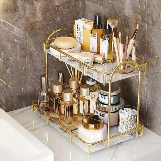 cosmetic organizer rack