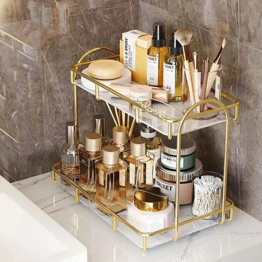 cosmetic organizer rack