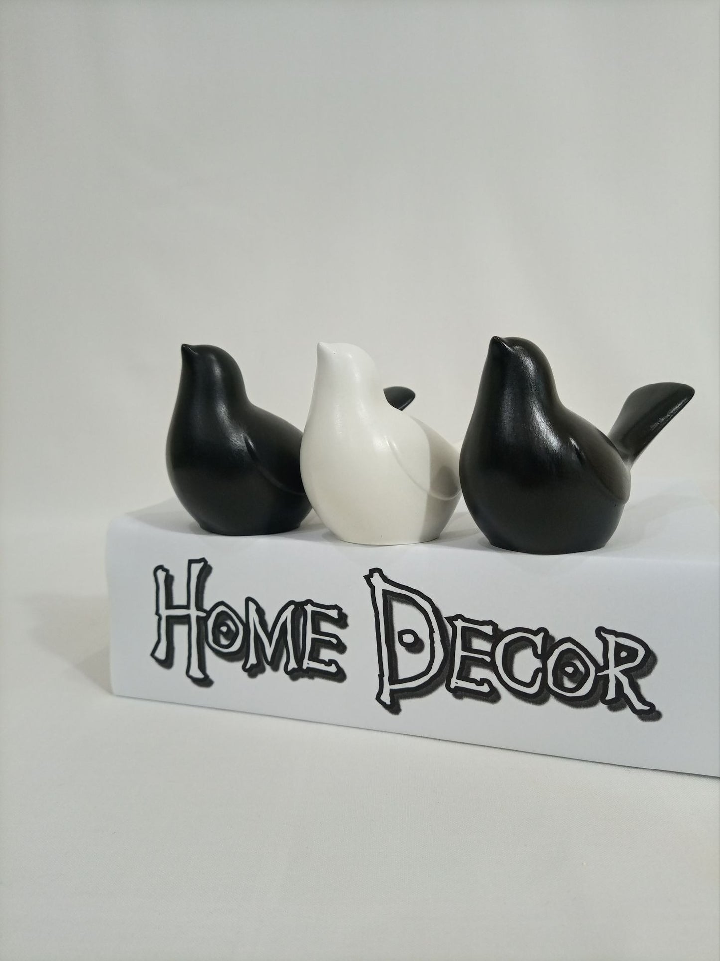 Bird / sparrow decoration piece